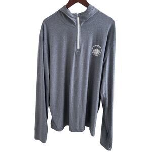 Vuori Uluwatu Water Hoodie Men's S Style V169 Long Sleeve Pullover 1/4 zip XXL